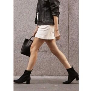 NEW Joie x Revolve Neely Ribbed Knit Sock Boots Black Size 8